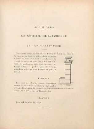 Chapitre premier. Les sépultures de la famille Ou