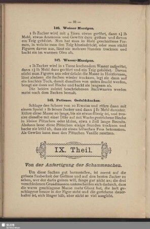 IX. Theil