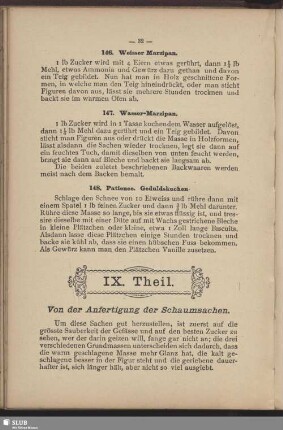 IX. Theil