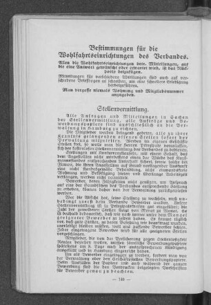 Stellenvermittlung.