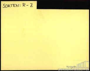PFIRSICH: Sorten R-Z