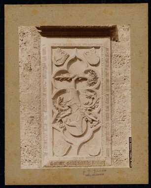 Petersfriedhof, Salzburg: Grabstein