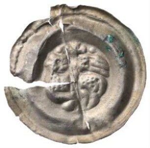 Fundmünze, Brakteat, 1250 - 1270