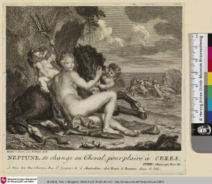 [Neptune et Cérés; Neptun und Ceres]