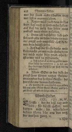 Abend-Lieder.