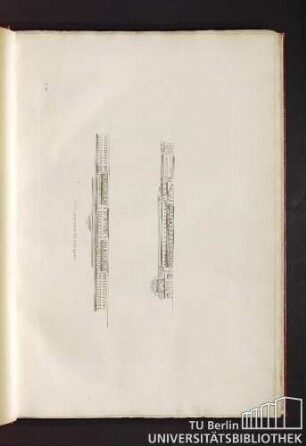 Pl. 6. Coupe et elevation du college de monsieur Trouard.