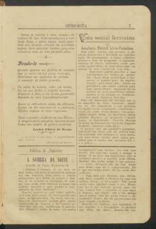 IX. Associação Feminil Livre-Pensadora