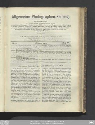 Nr. 27. 3. Oktober 1902. Jahrg. IX.