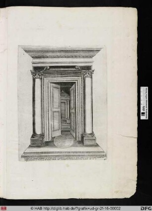 Die Bronzetür des Romulus-Tempels