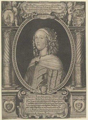 Bildnis der Anna Maria zu Sachsen-Weißenfels