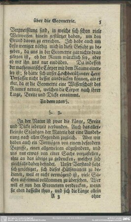 Zu dem 2ten §