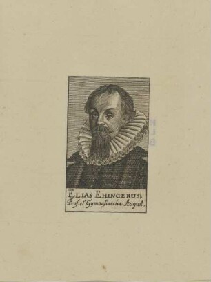 Bildnis des Elias Ehingerus