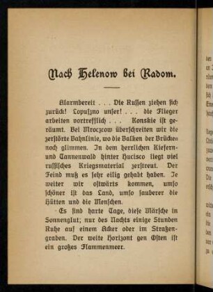 158-168, Nach Helenow bei Radom