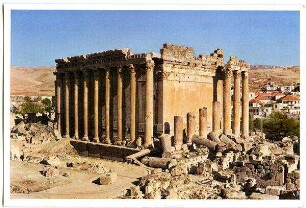 Baalbek. Der Bacchustempel