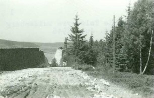Talsperre Muldenberg bei Grünbach im Vogtland, Deutschland, 1946