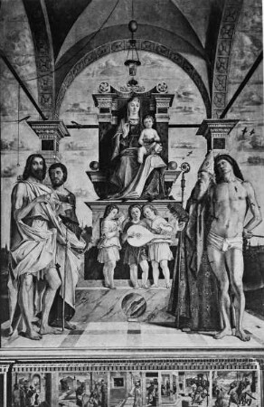 Madonna in trono mit Heiligen