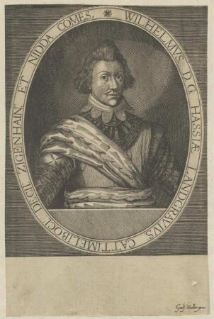 Bildnis von Wilhelmus, Landgraf von Hessen-Kassel