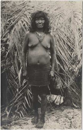 Paressi-Kabishi-Frau in Kalugare im Quellgebiet des Jauru