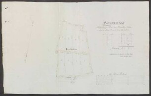 Mönchweyer: Abteilungs-Plan derer Herrschaftlichen Reben.