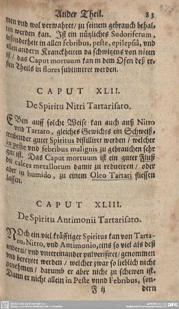 CAPUT XLII. De Spiritu Nitri Tartarisato.