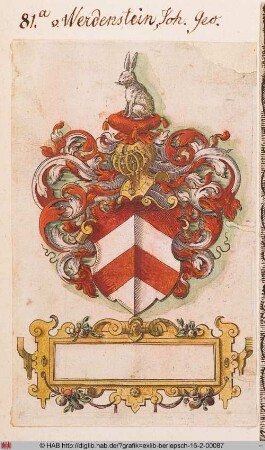 Wappen des Johannes Georg Werdenstein