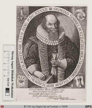 Bildnis Sigismund Gabriel Holzschuher (von Neuenbürg u. Thalheim) (I)