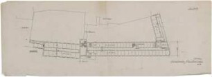 Döllgast, Hans; Augsburg (Bayern), Margaretenstr.; Altersheim - Grundriss 1. Stock