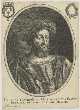 Bildnis des Francois I., König von Frankreich