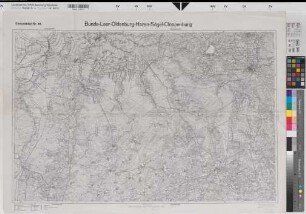 Preußen (Land) Landesaufnahme Einheitsblatt Nr. 46 Bunde-Leer-Oldenburg-Haren-Sögel-Cloppenburg 1921 1 : 100 000 56 x 86 Druck Benkhausen