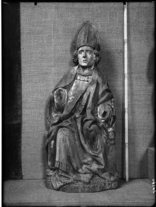 Freiburg Augustiner Kloster Sitzfigur um 1500/1510