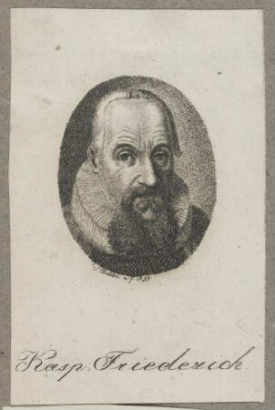 Bildnis des Kaspar Friederich