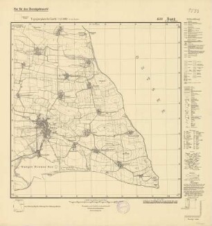 1533 (alte Nr.: 308) Burg, Insel Fehmarn, Topographische Karte 1:25000 (4-cm - Karte)