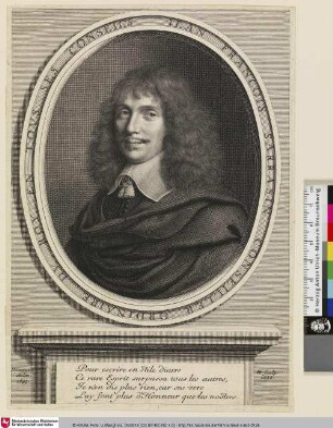 Jean Francois Sarrasin Conseiller Ordinaire du Roy en tous ses Conseils [Jean-François Sarrasin, Homme de lettres]