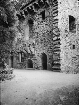 Burgruine : Ansicht einer Burgruine