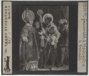 Grünewald, Erasmus-Mauritius-Tafel (München AP 1044)