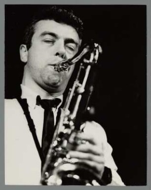 Larry Stabbins : Portrait des Jazz-Saxophonisten Larry Stabbins in der Kongresshalle bei den 8. Leipziger Jazztagen 1983