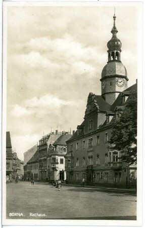 Borna. Rathaus