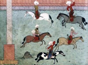 Das Buch der Festlichkeiten — Sipahi-Turnier in Hippodrom
