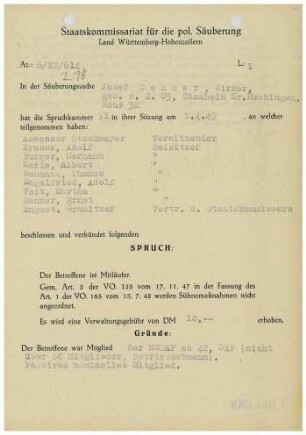 Dehner, Josef