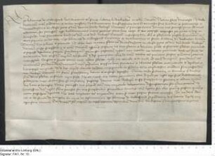 Iuramentum des Archidiakons Joh. von Mudersbach