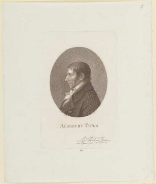 Bildnis des Albrecht Thaer