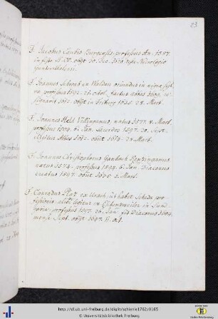 17. Jahrhundert