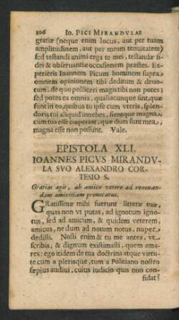 Epistola XLI. - L.