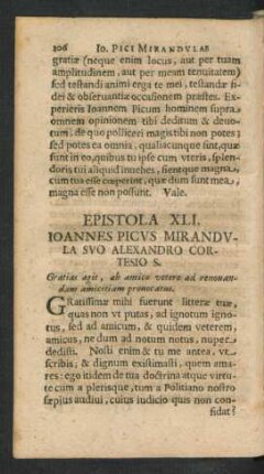 Epistola XLI. - L.
