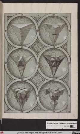 Sechs Tetraeder.