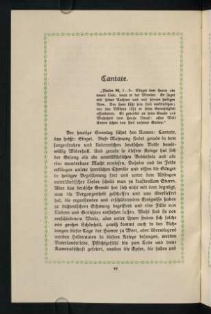 44-51, Cantate