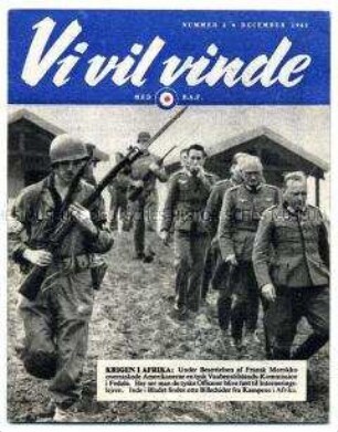 Illustrierte Propagandaschrift der Alliierten für die Bevölkerung im besetzten Dänemark
