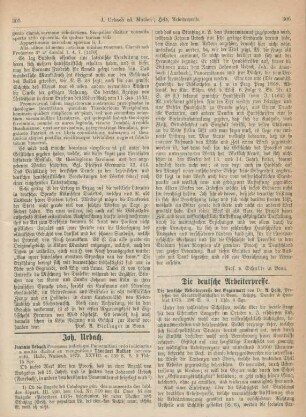 306-309 Die deutsche Arbeiterpresse