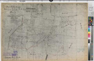 Mettingen (Mettingen), Flurbereinigung Schlickelde, Bl. 24 Schätzungskarte Mettingen Flur 24