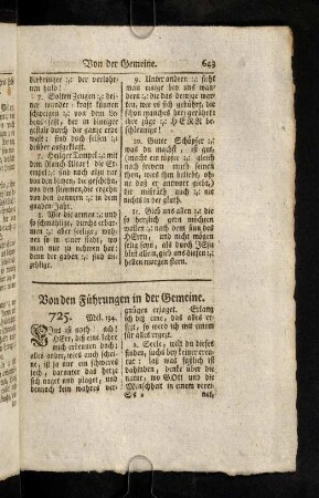 643-647, Von den Führungen in der Gemeine